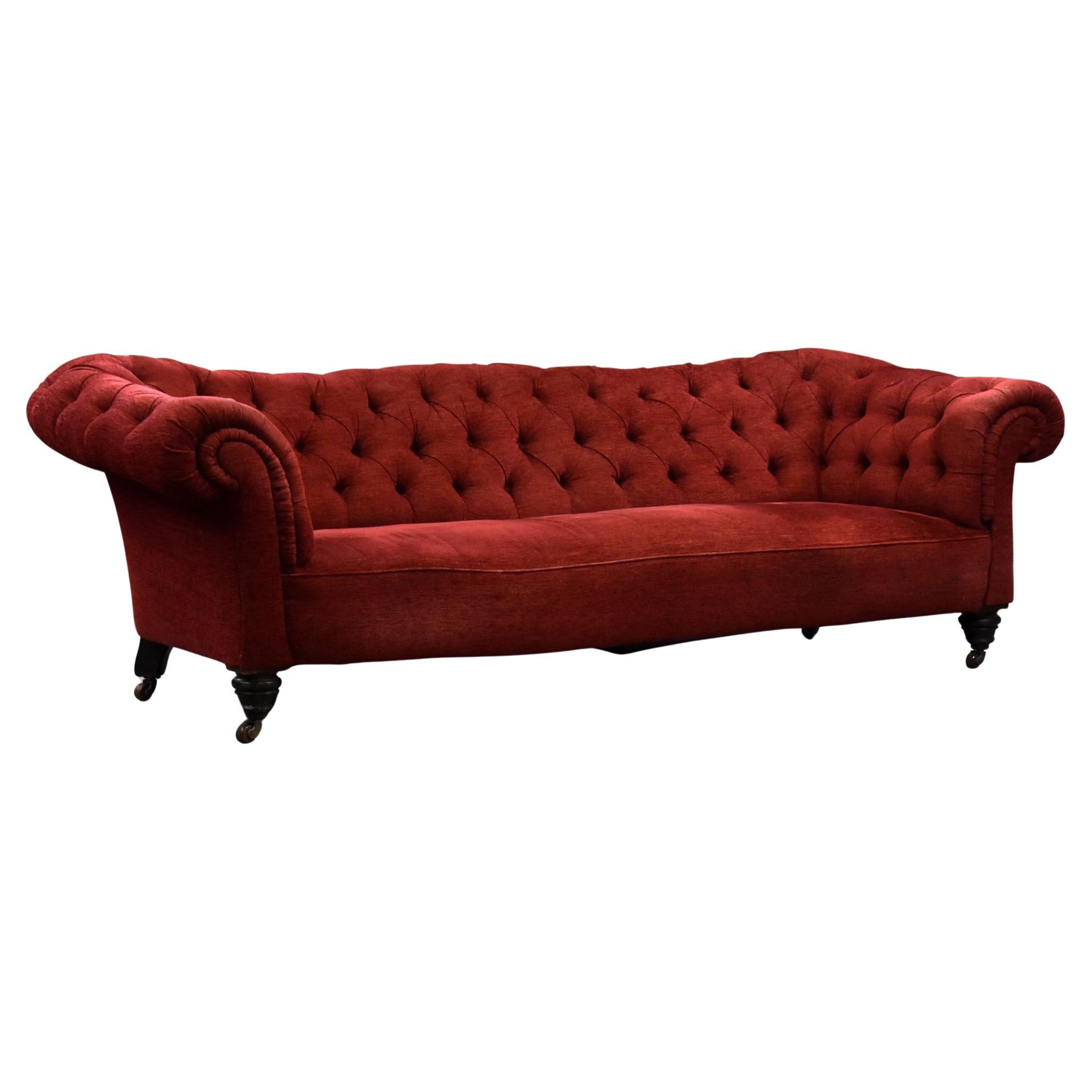 Victorian Deep Buttoned Chesterfeld/Sofa