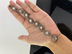 Victorian, Style Diamond Tennis Bracelet