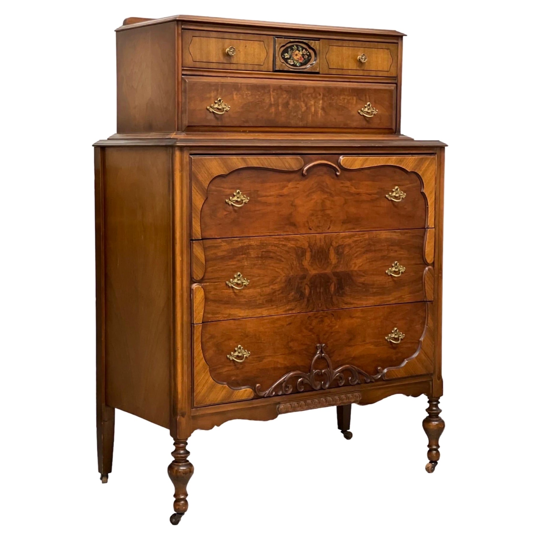 Victorian Style Dresser with Original Hardware. Dovetail Drawers