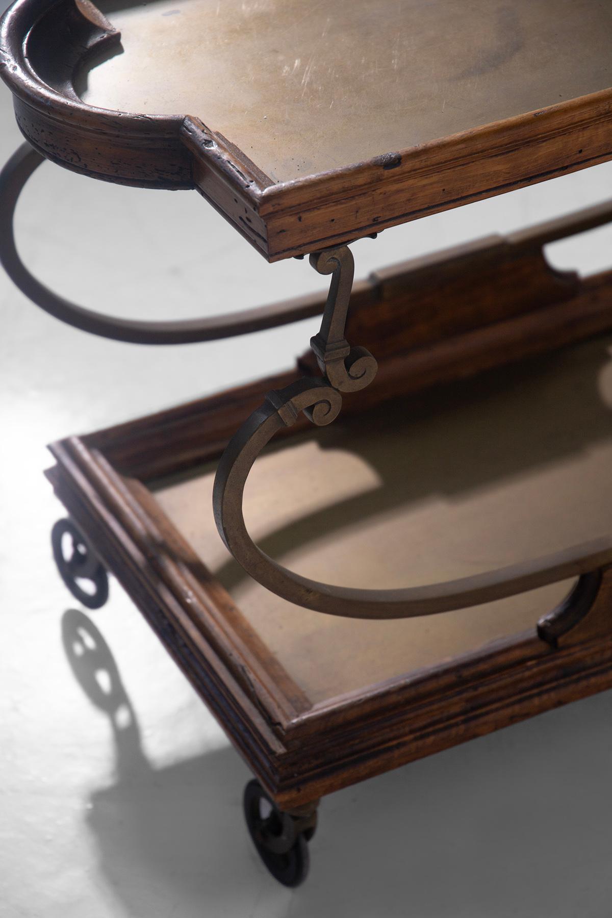 Victorian-style English serving cart in vendita 2