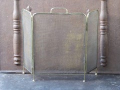 Victorian Style Fireplace Screen or Fire Screen
