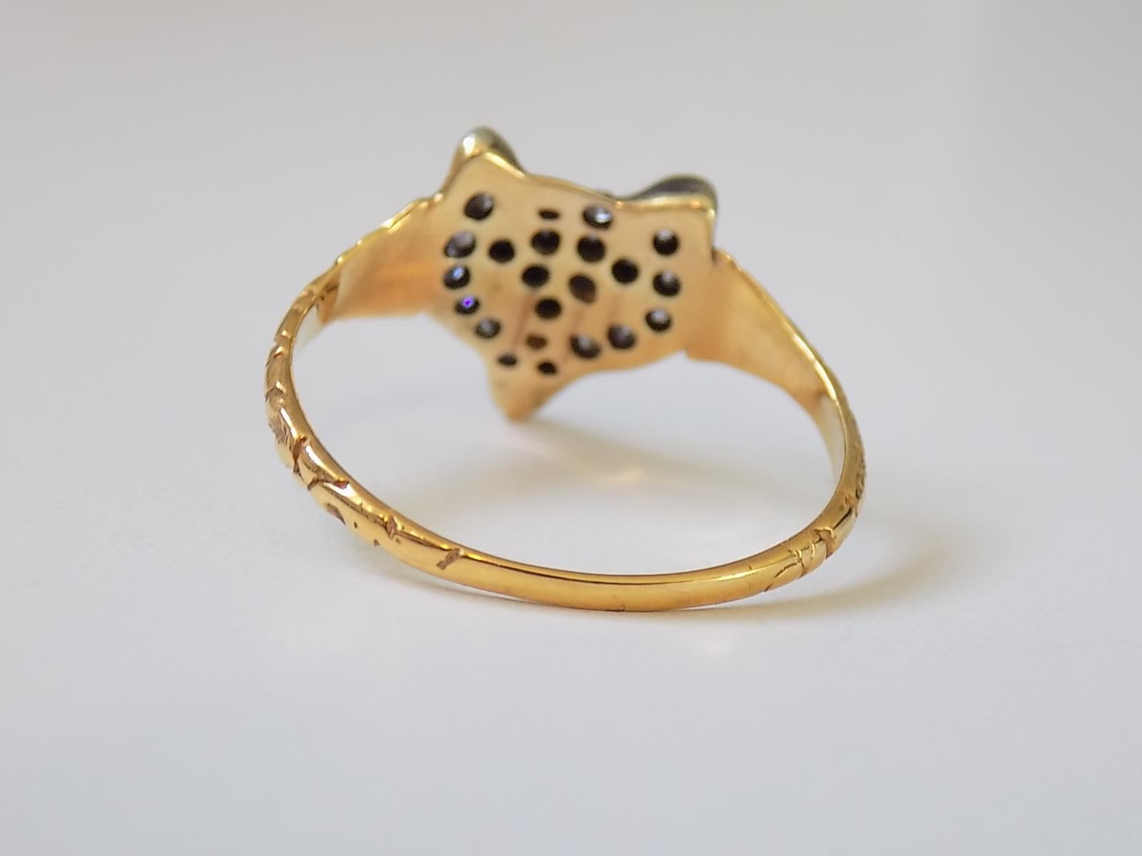 diamond fox ring