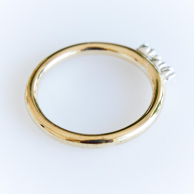  Victorian  Style  Love Ring  Sapphire Engagement  J Dauphin 