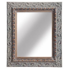 Victorian Style Mirror in Grey & Gold