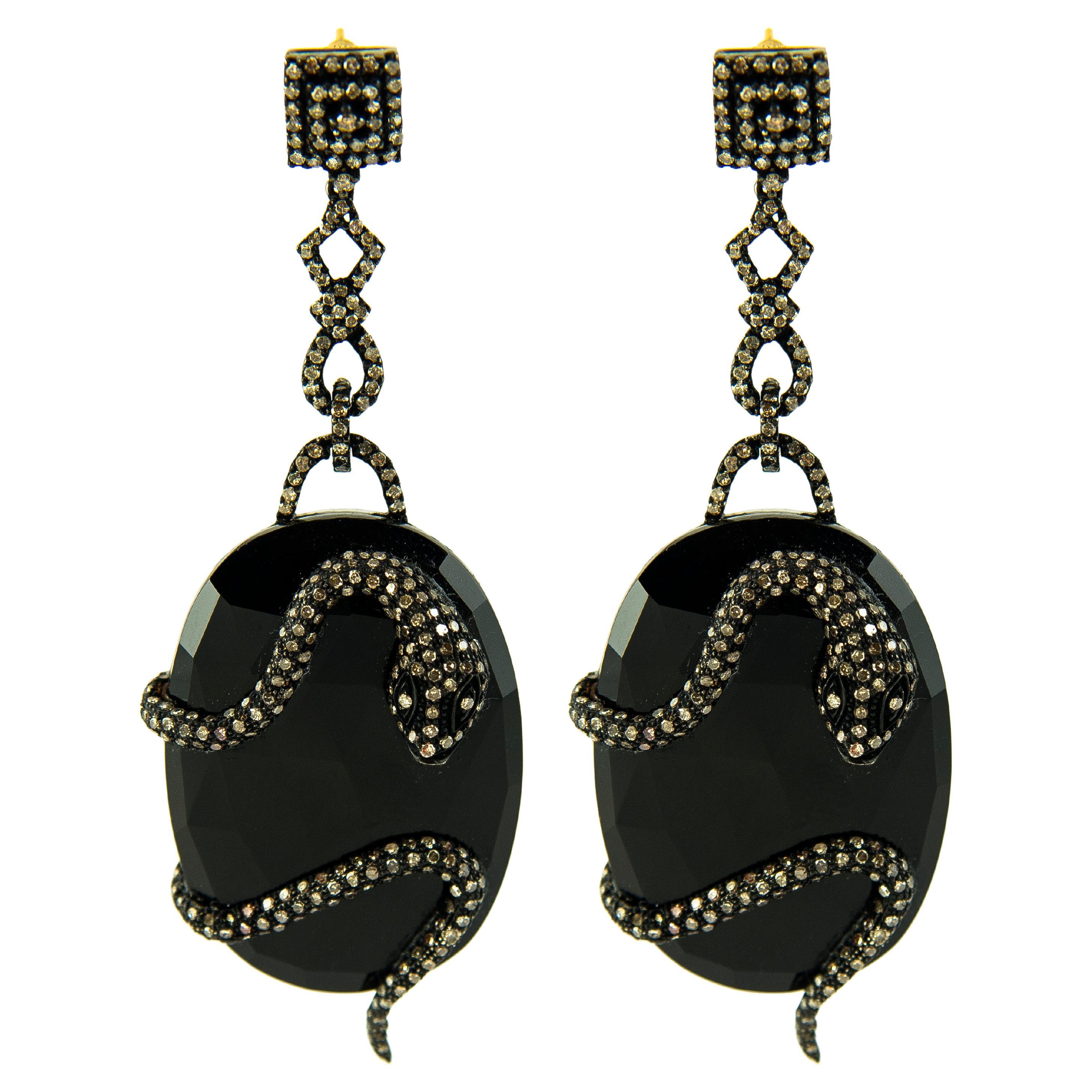 Antique Onyx Earrings - 1,034 For Sale at 1stDibs | antique black 