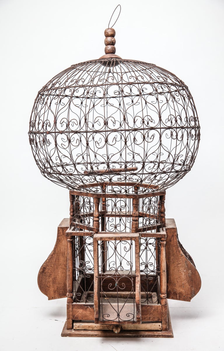 Victorian Style Ornamental Bird Cage at 1stDibs large ornamental bird
