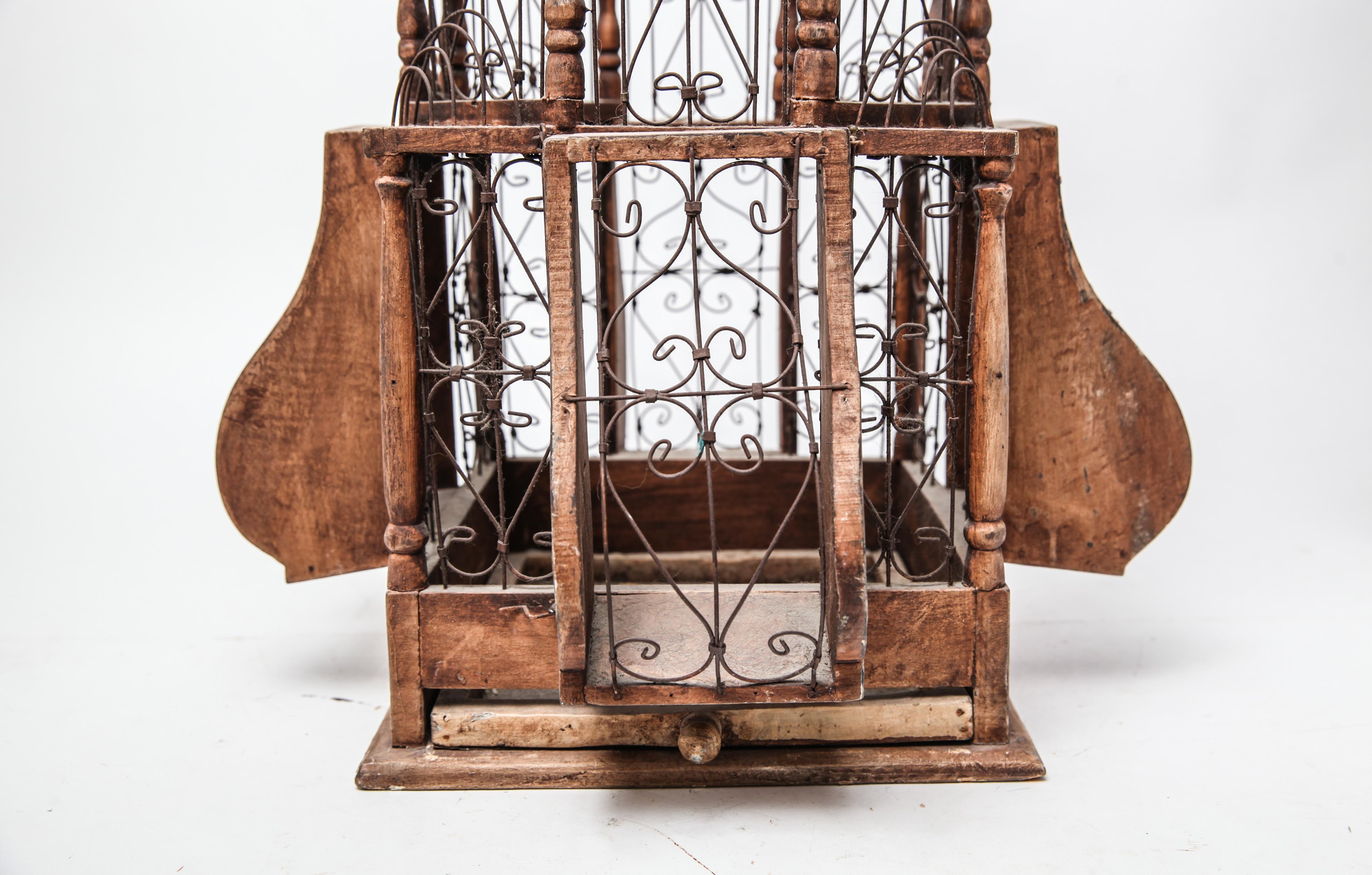 20th Century Victorian Style Ornamental Bird Cage