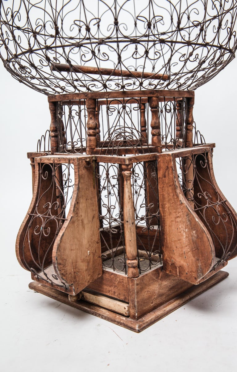 Victorian Style Ornamental Bird Cage at 1stDibs large ornamental bird