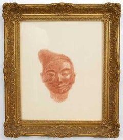 Victorian Style Portrait of Asian Man, Late 20th Century