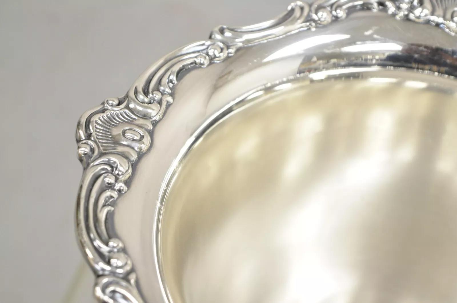 Victorian Style Silver Plated Footed Trophy Cup Champagne Chiller Ice Bucket 2