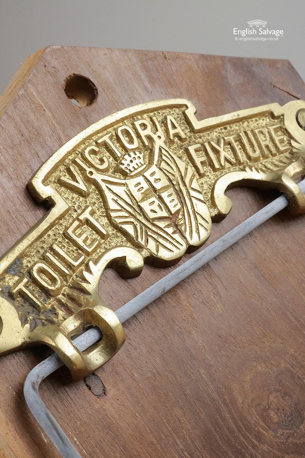 European Victorian Style Toilet Roll Holder, 20th Century For Sale
