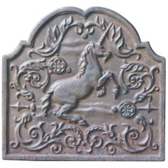 Victorian Style 'Unicorn' Fireback