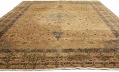 The Safavid Court: A Vintage Persian Tabriz Masterpiece of Timeless Elegance