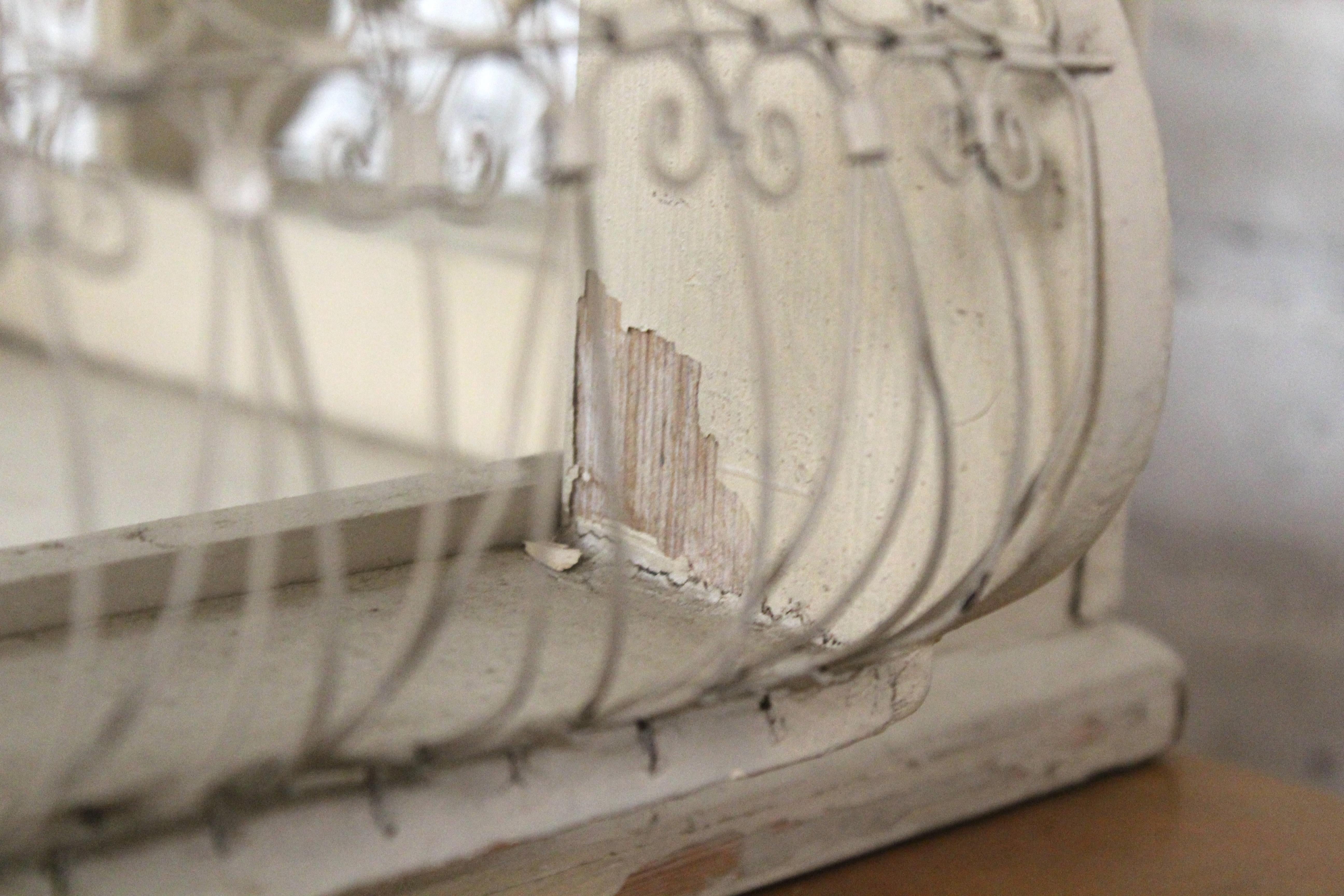 Victorian Style Wire Birdcage For Sale 4