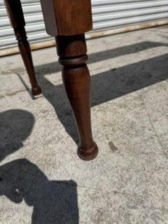 Victorian Style Wood Sideboard Marble Top