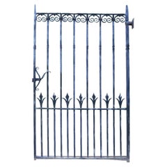 Vintage Victorian Style Wrought Iron Gate