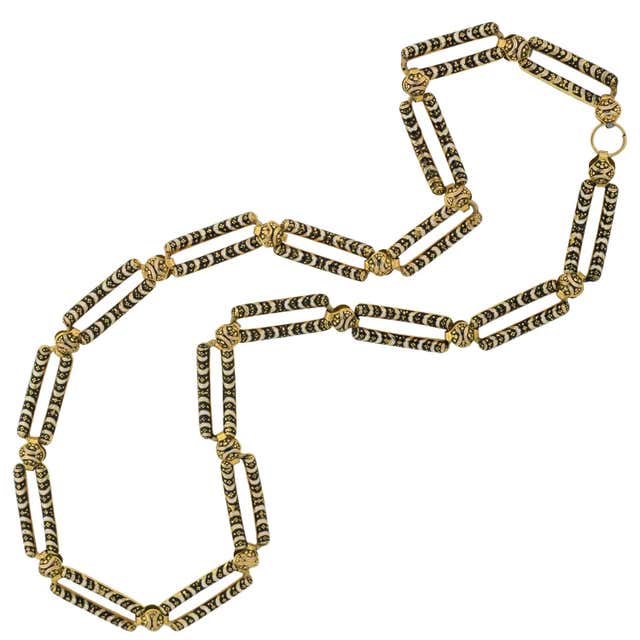 Victorian Russian Gold Handmade Chain 60
