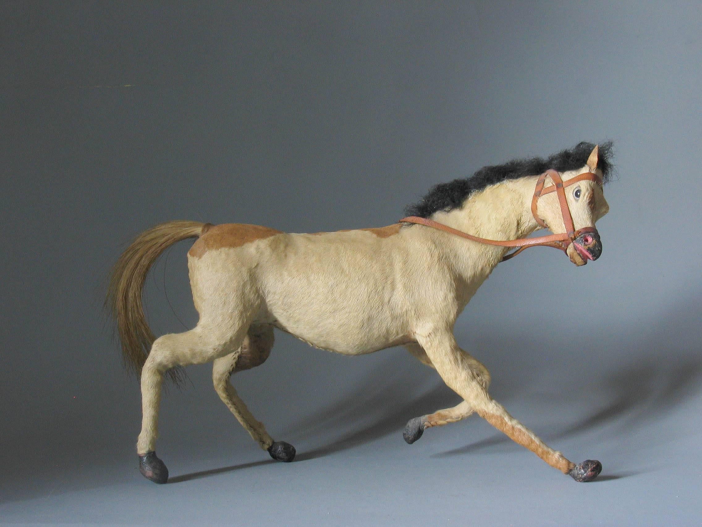 Victorian Taxidermy Toy Horse, Late 19th Century For Sale 1
