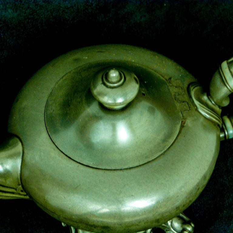 Metal Victorian Tea Pot For Sale