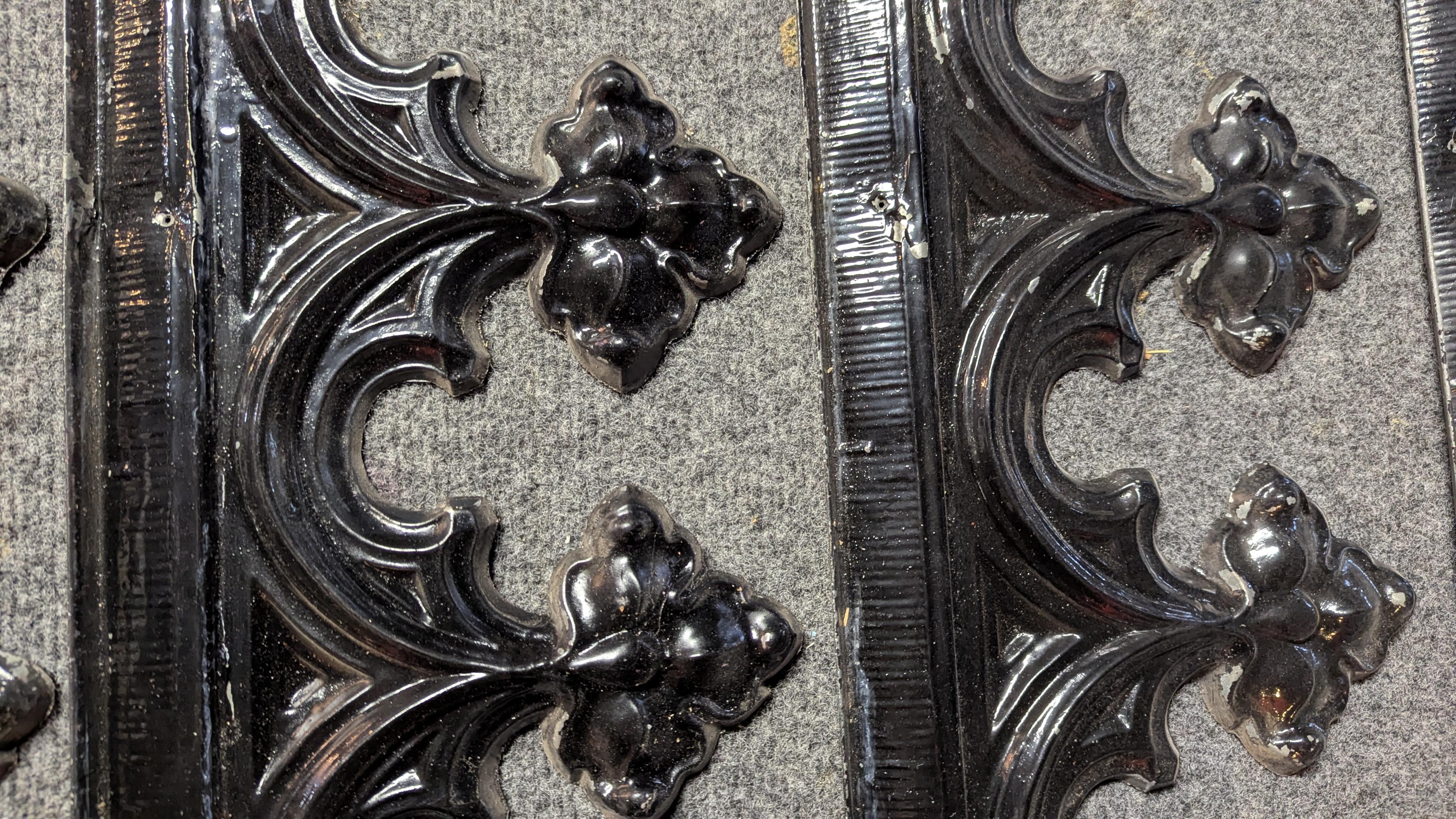 Victorian Tin Ceiling Cornice For Sale 1