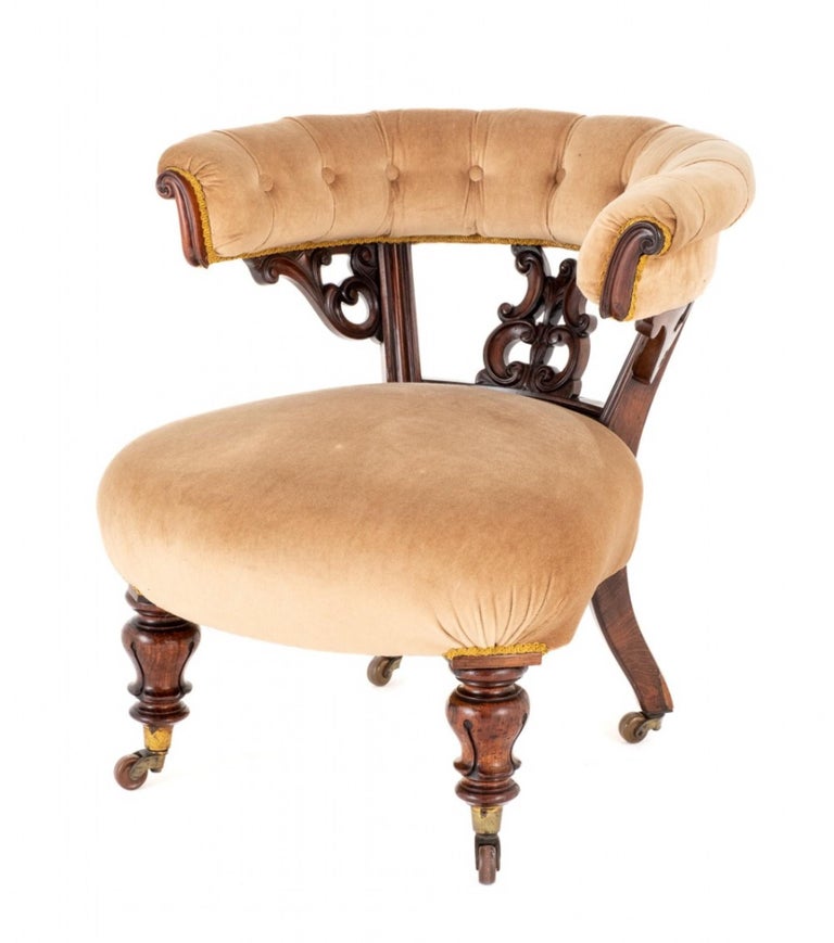 Victorian Tub Chair Period Antique Interiors For Sale at 1stDibs