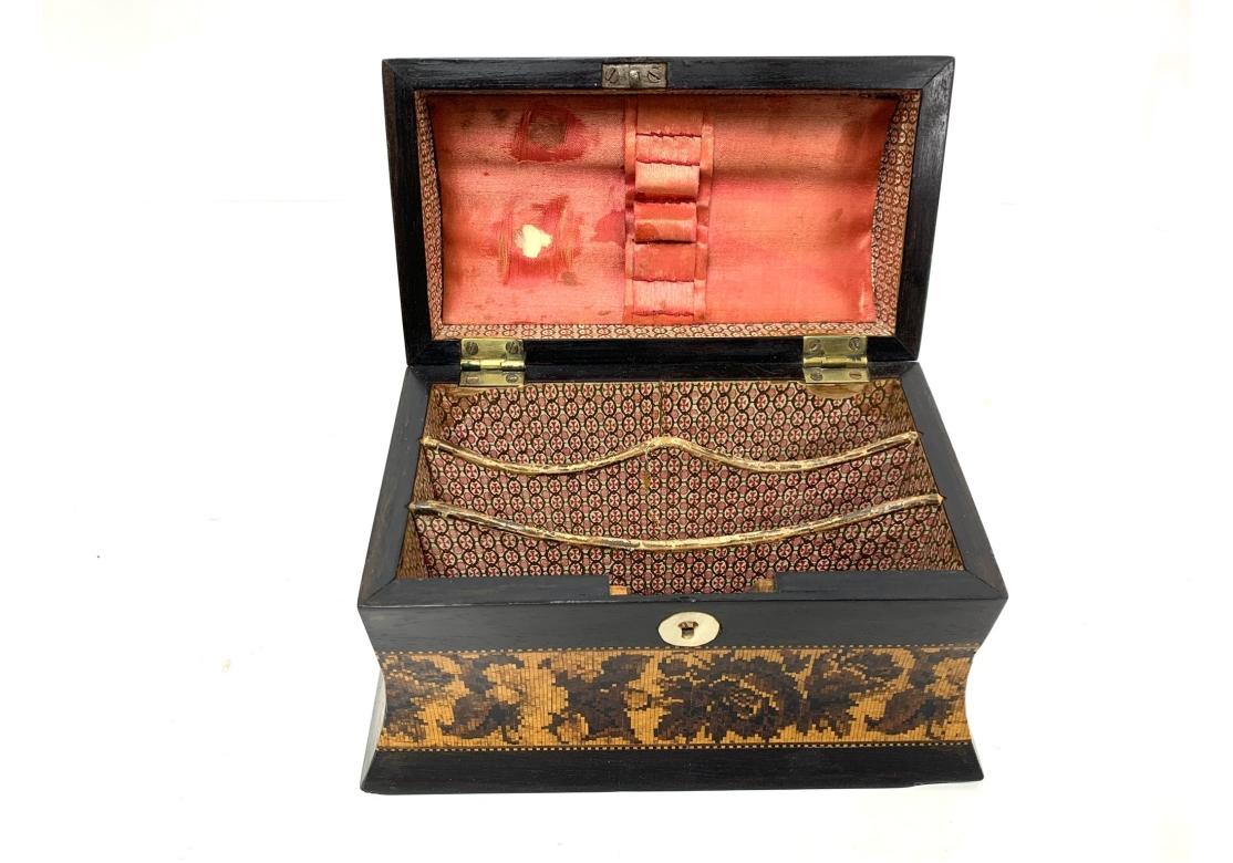 Buzón victoriano de Tunbridge Ware Incrustación en venta