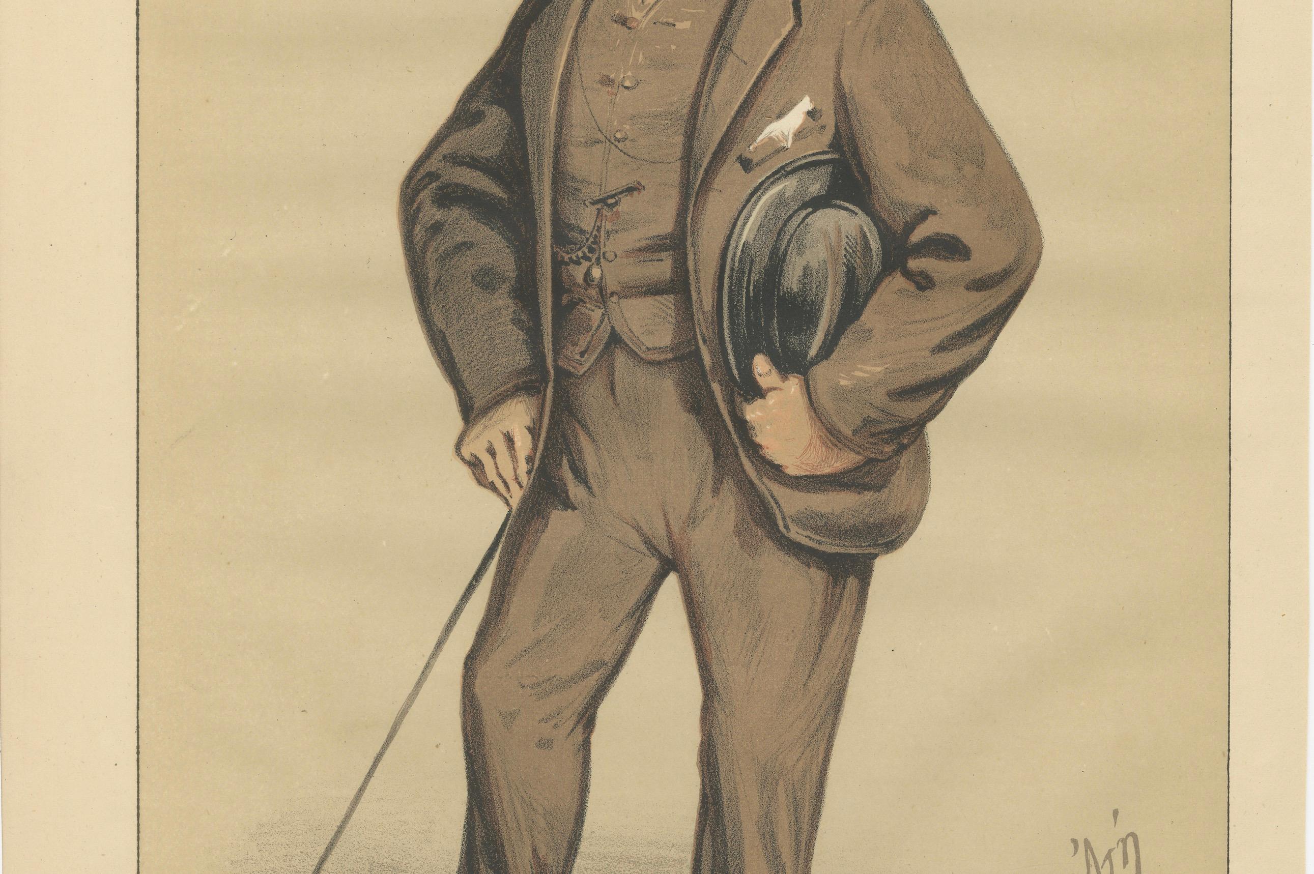 Victorian Turf Authority – Vanity Fair Men of the Day No. 7, 1870