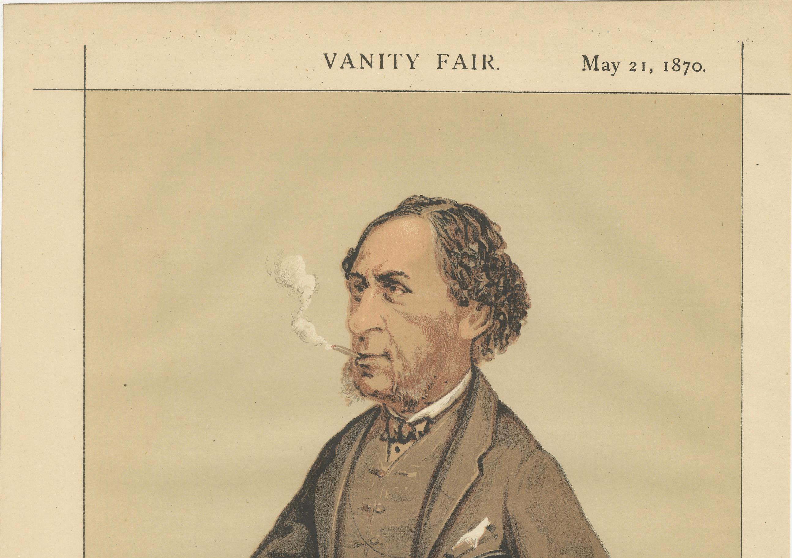 Victorian Turf Authority – Vanity Fair Men of the Day No. 7, 1870