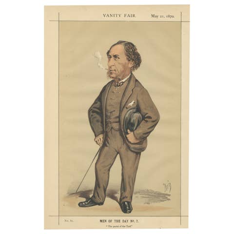 Victorian Turf Authority – Vanity Fair Men of the Day No. 7, 1870