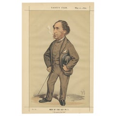 Victorian Turf Authority – Vanity Fair Men of the Day No. 7, 1870