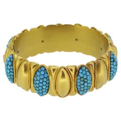 Victorian Turquoise Bangle