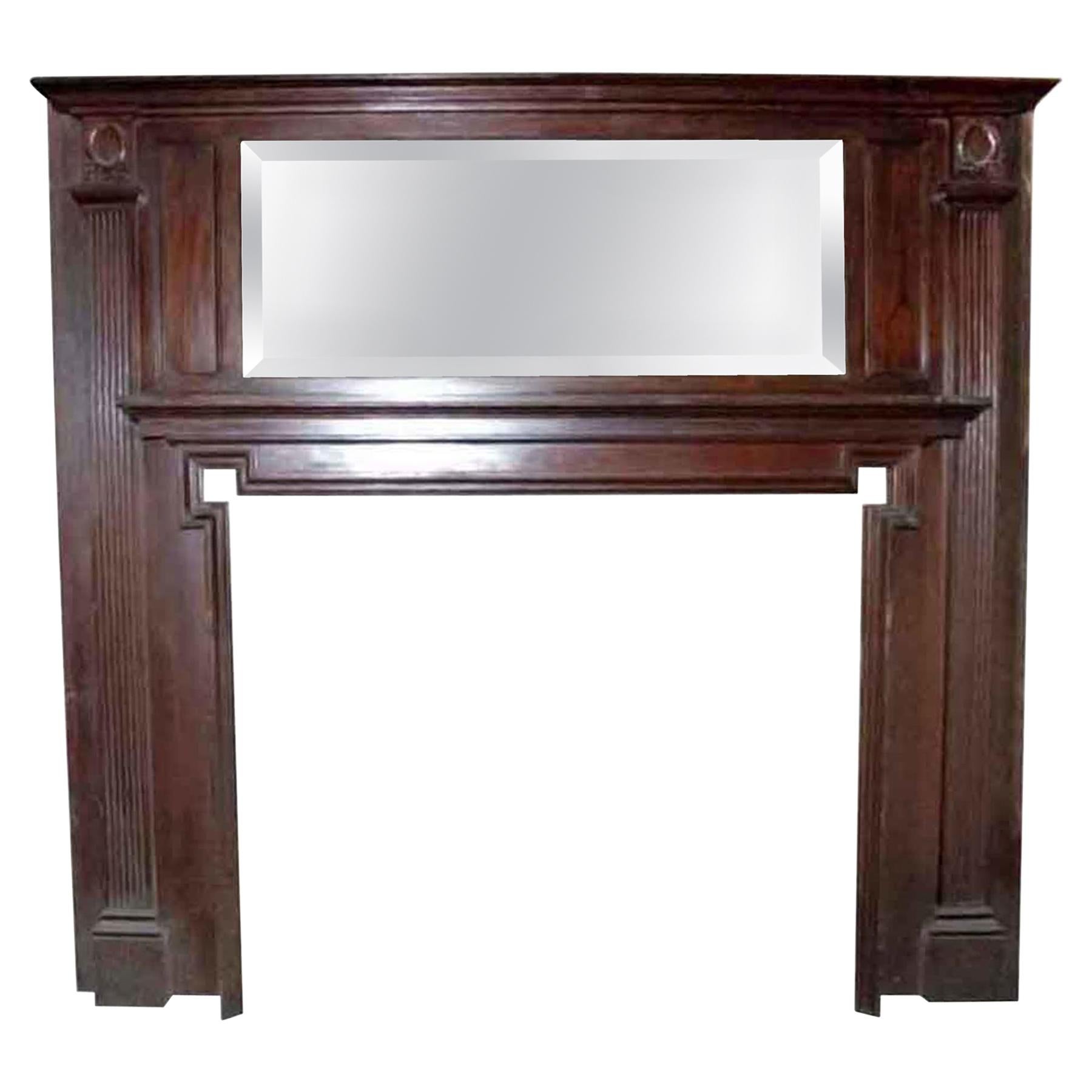 White Arched Victorian Mantel with Corbels at 1stdibs