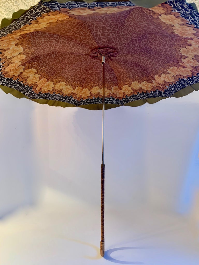 Victorian Umbrella with Cane Handle at 1stDibs