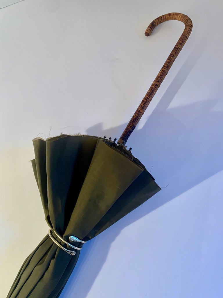 Victorian Umbrella with Cane Handle at 1stDibs