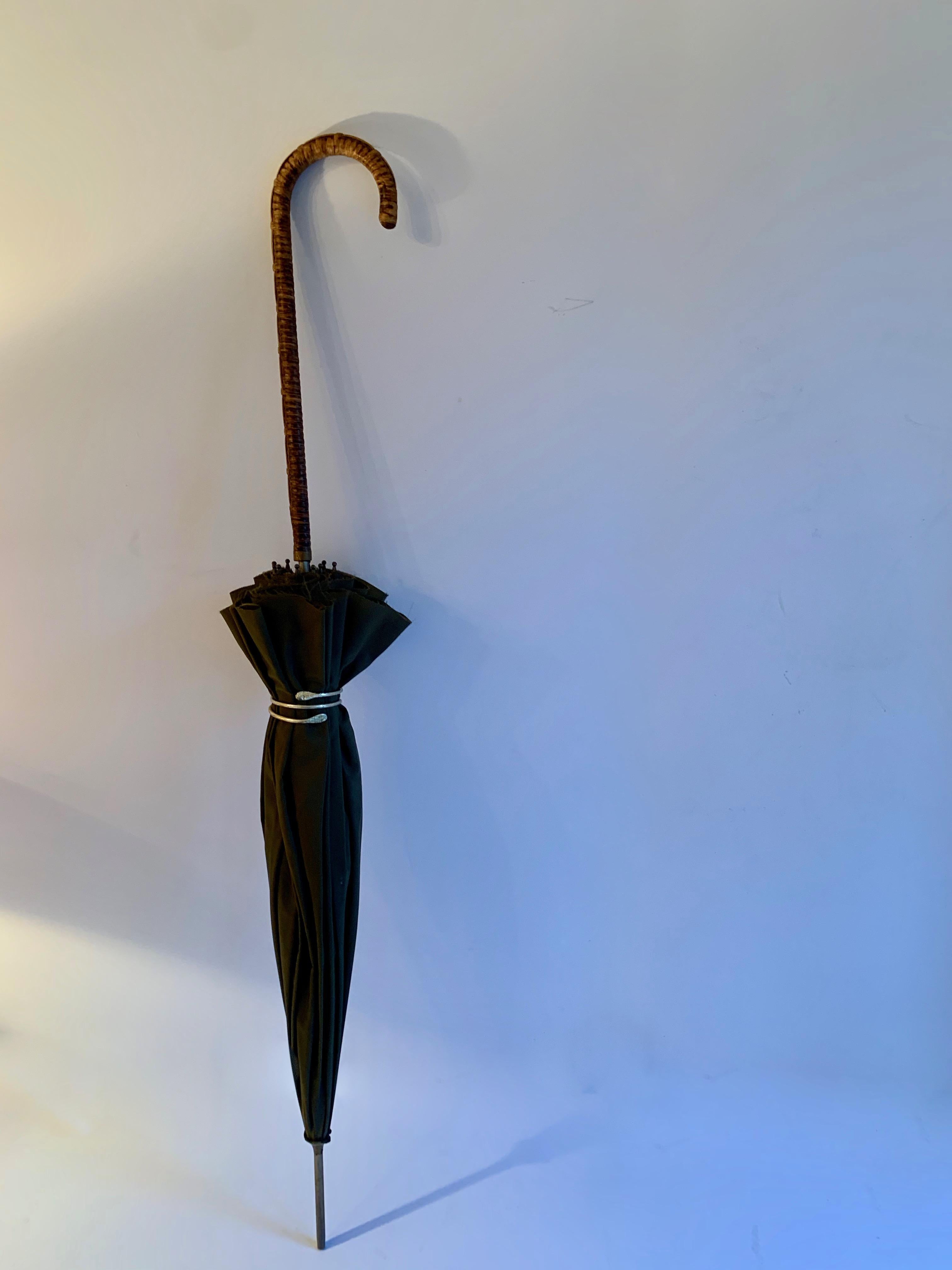 Victorian Umbrella with Cane Handle 1