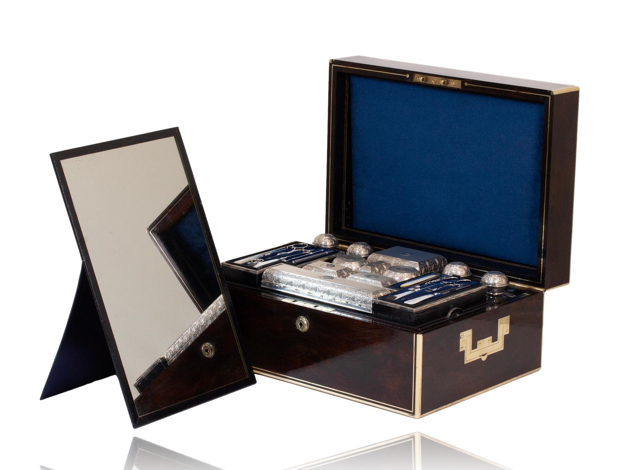 Victorian Vanity Box by David Edwards For Sale 3