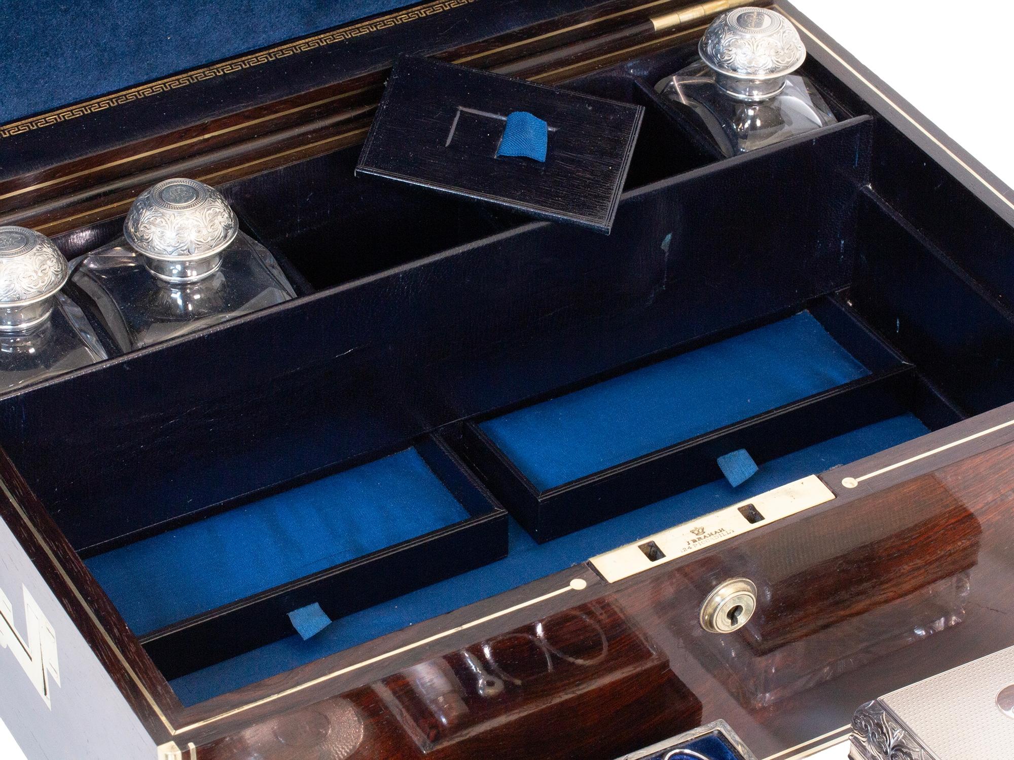 Victorian Vanity Box by David Edwards For Sale 11