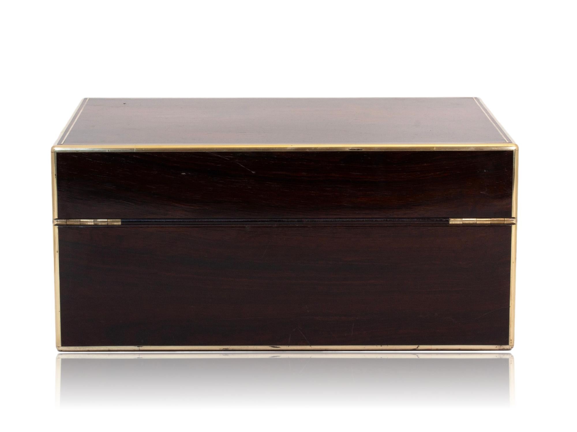 19th Century Victorian Vanity Box by David Edwards For Sale