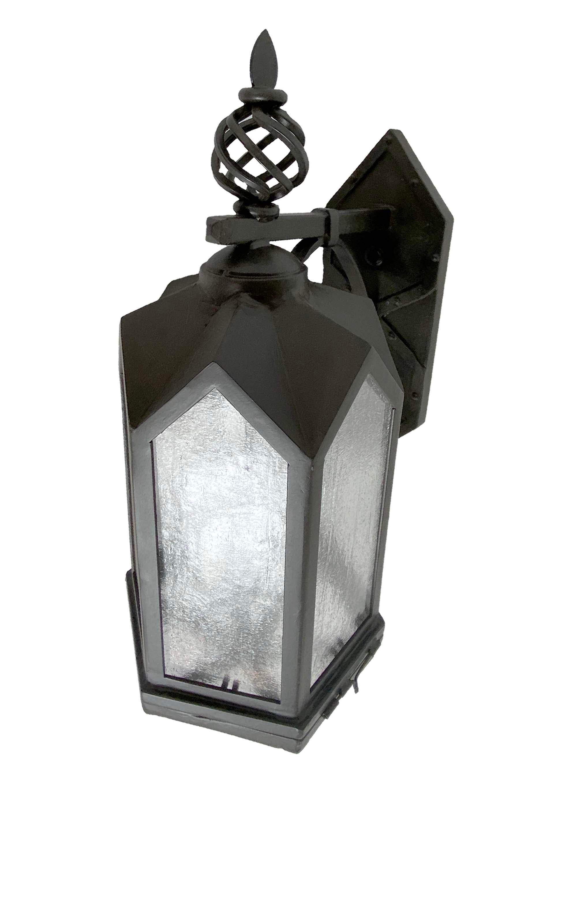 American Victorian Wall Bracket Lantern For Sale