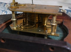 Orologio da parete vittoriano Wild of London Antico 1870