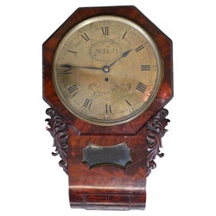 Victorian Wall Clock Wild of London Antique 1870