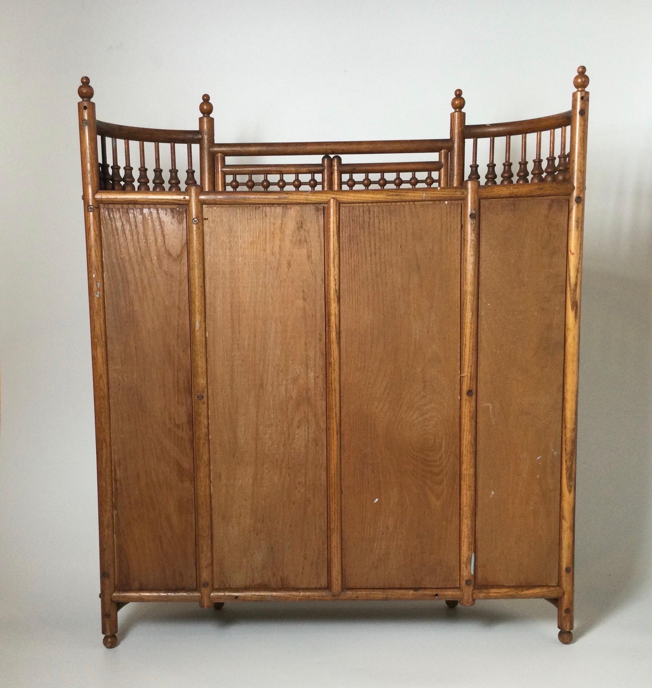 victorian wall cabinet
