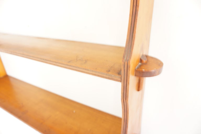 Victorian Wall Mounted 3 Tiered Bookcase, Display Scotland