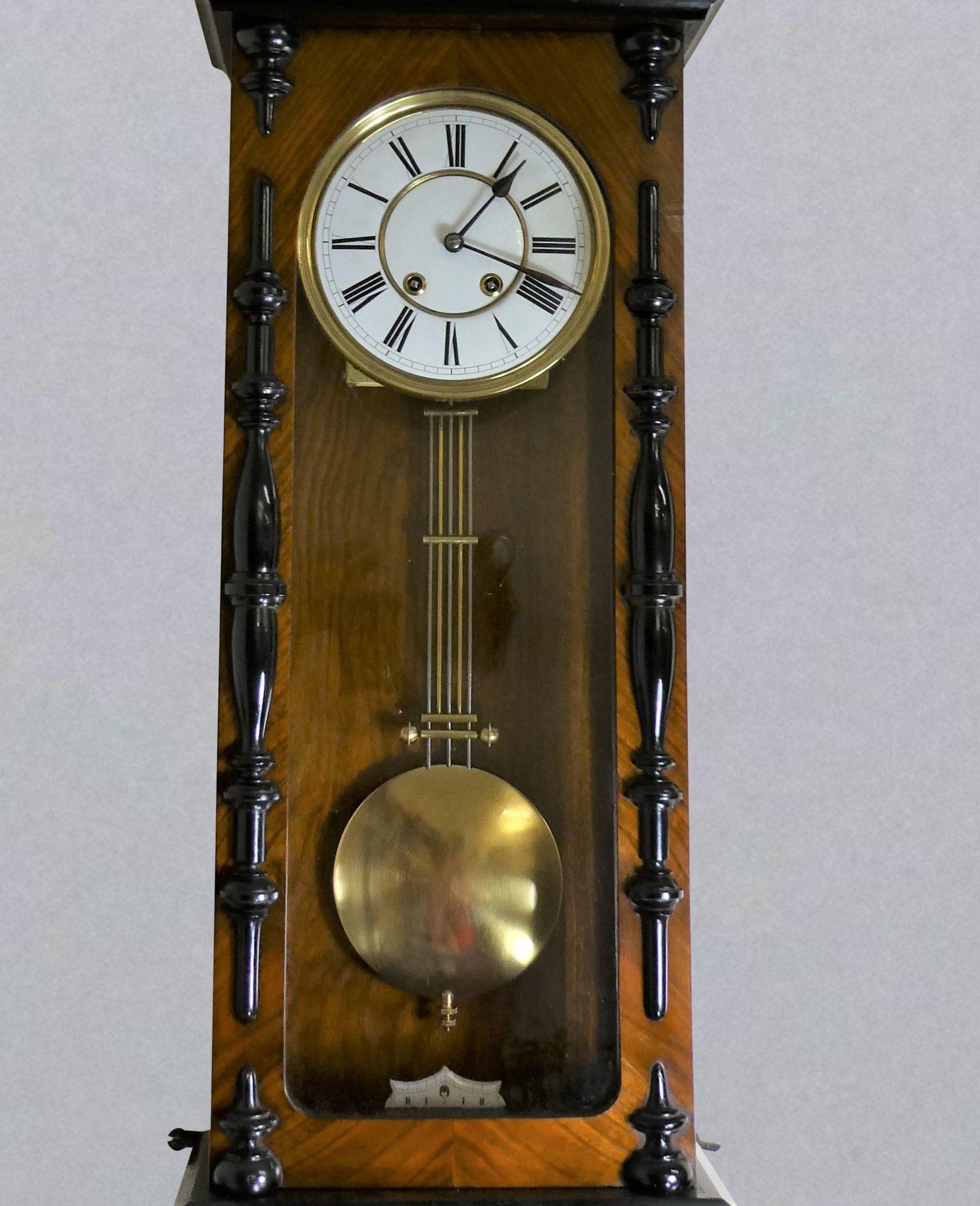 victorian pendulum wall clock