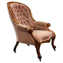 Victorian Walnut Armchair