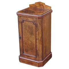 Victorian Walnut Bedside Cabinet Victorian Walnut Bedside Cabinet
