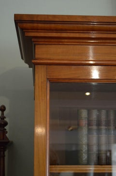 Victorian Walnut Bookcase