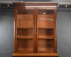 Victorian Walnut Bookcase