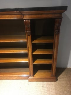Victorian Walnut Bookcase