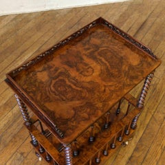 Victorian Walnut Canterbury